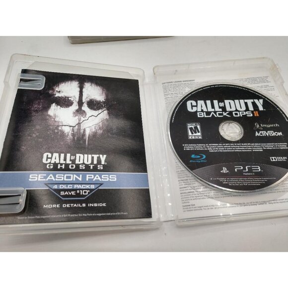 PS3 Games Lot: Call Of Duty Ghosts & Homefront With Cases/without Manuals - Picture 4 of 4